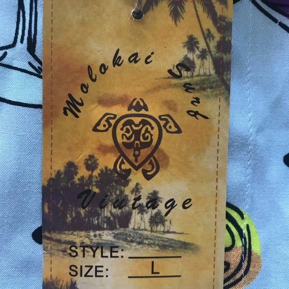 Molokai Surf Button-Up Shirt (NWT) - Picture 11 of 13